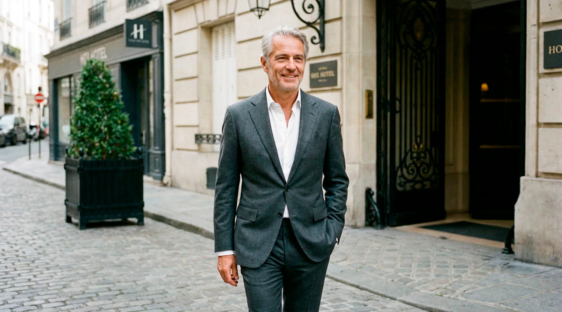 Cómo debe sentar un traje a un hombre maduro (sin parecer que va disfrazado)