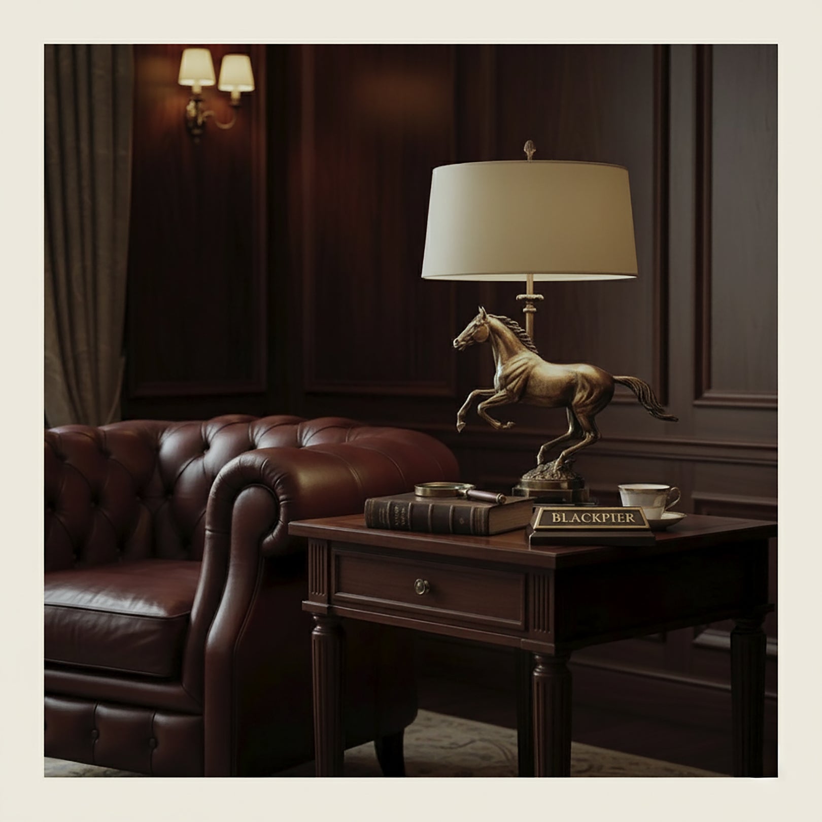 Pañuelo The Gentleman's Club detalle tejido | Blackpier