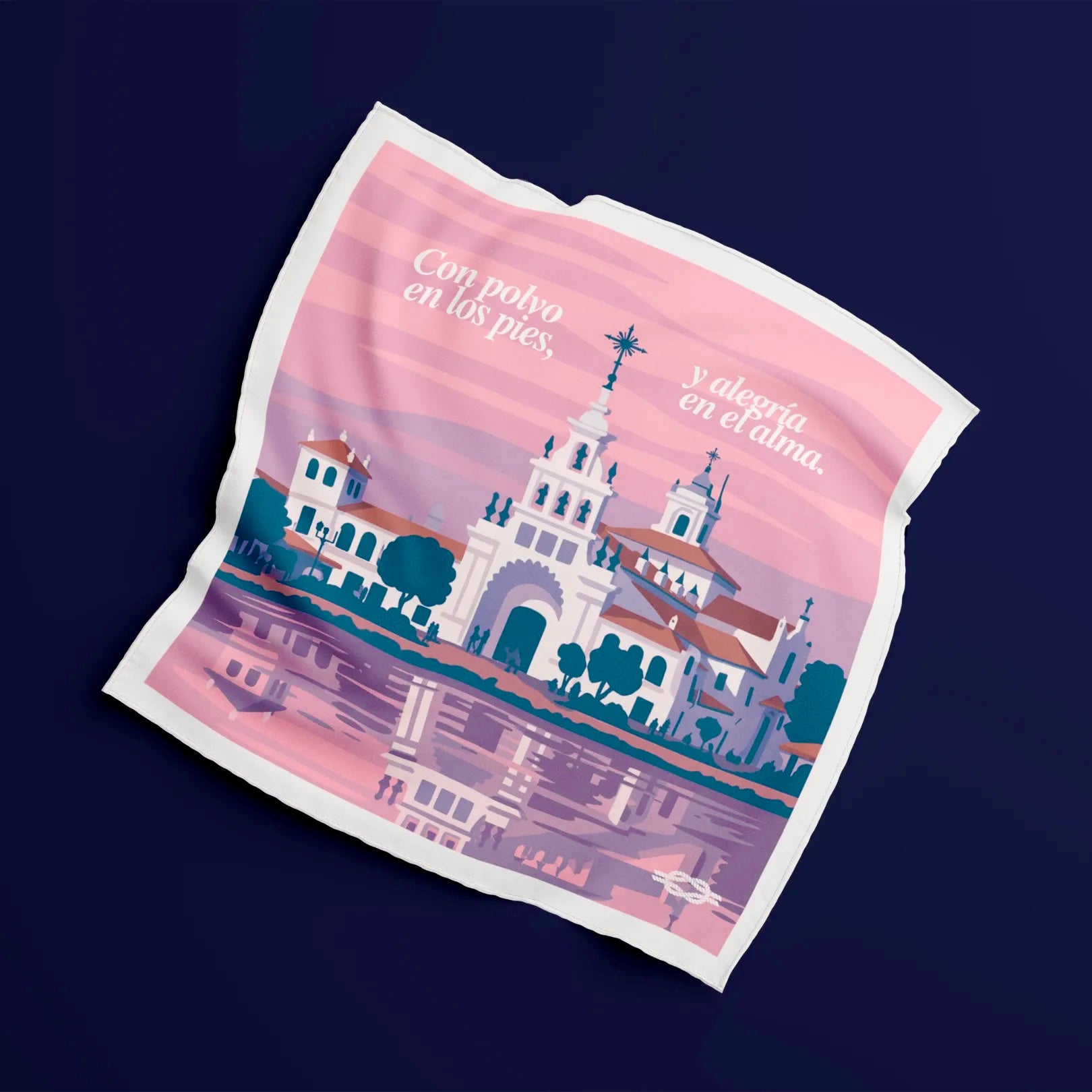 Pañuelo de bolsillo | Atardecer en la Ermita del Rocío