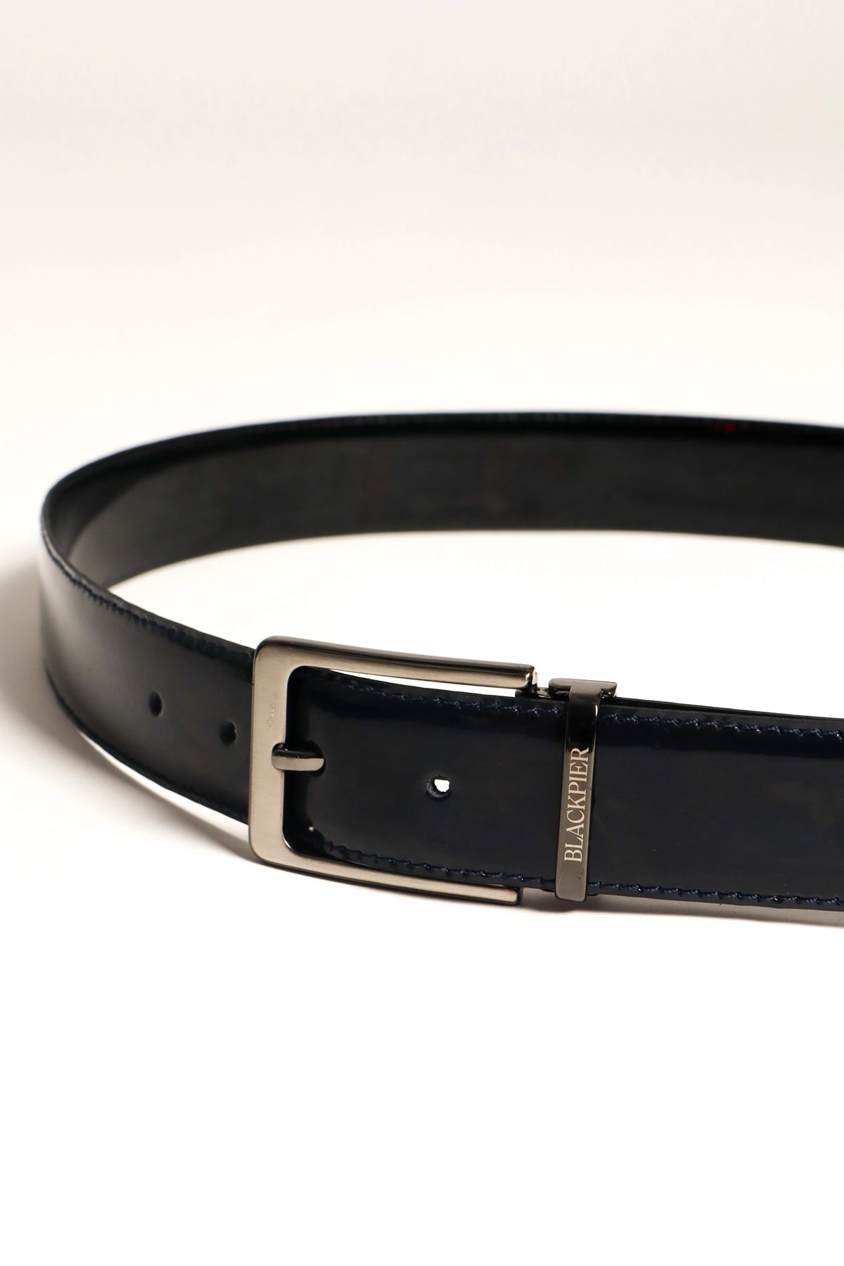 Cinturón Azul Marino Charol | Navy Gloss