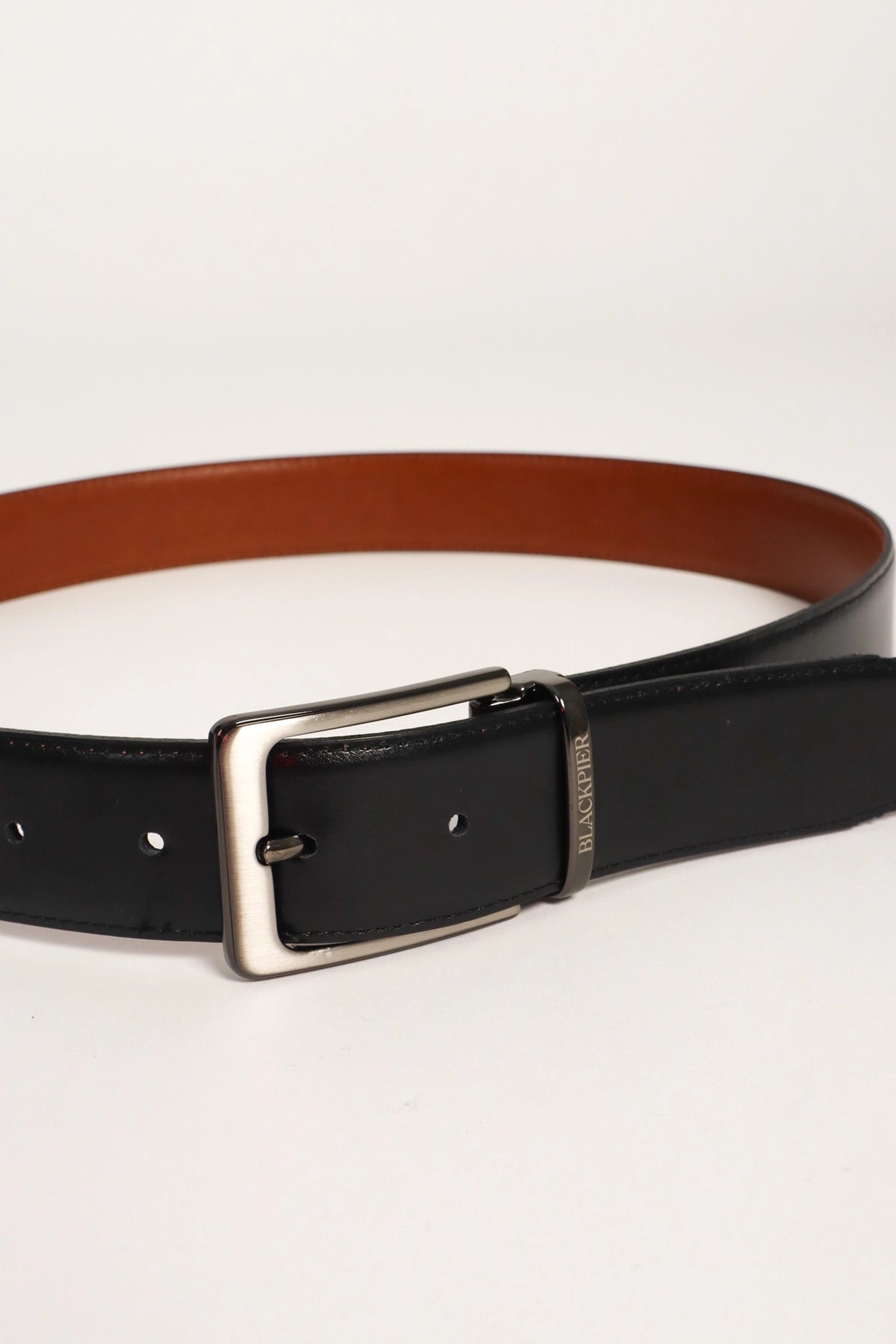 Cinturón Reversible Marrón y Negro | Dual Prestige Belt