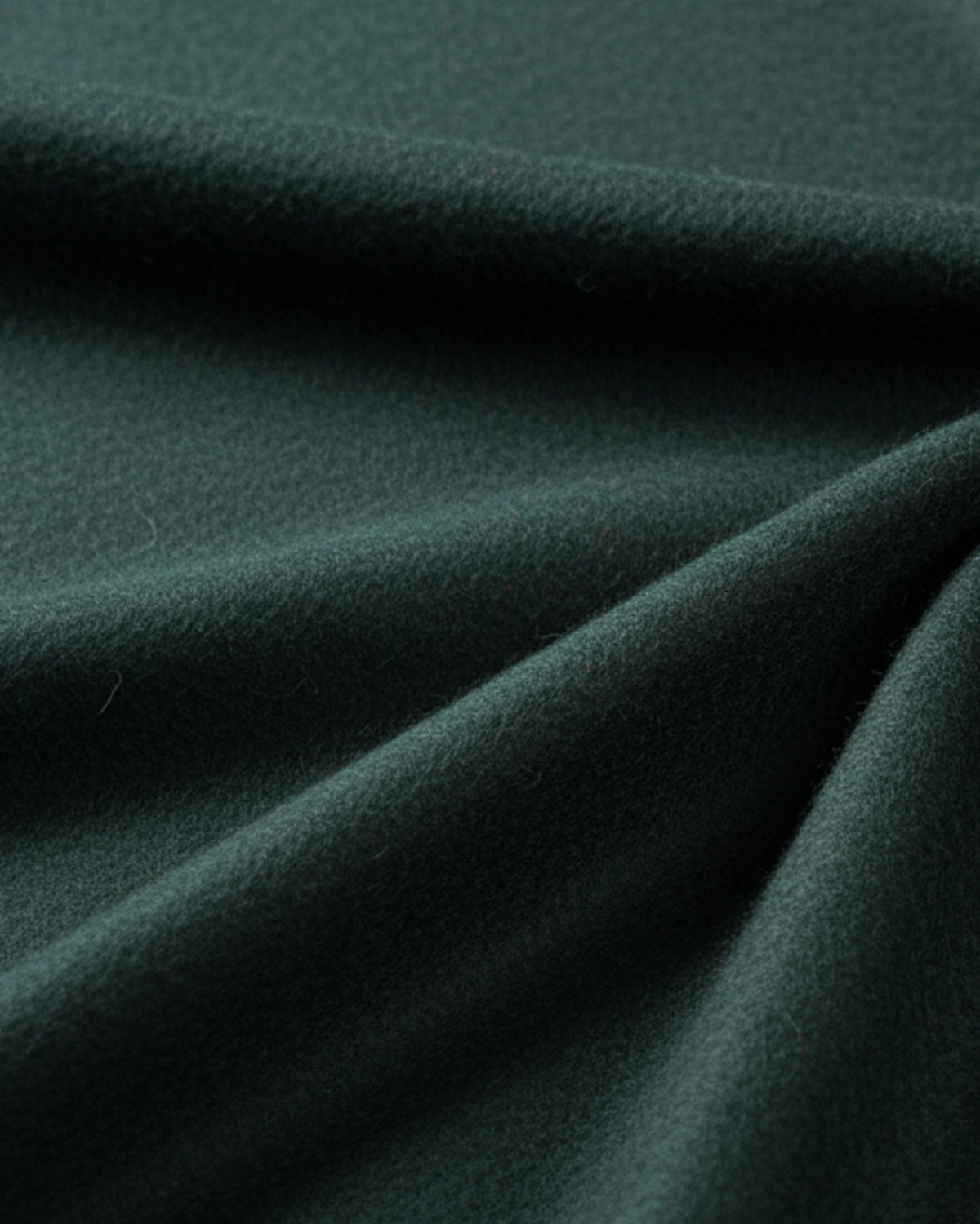 Abrigo de Lana a Medida Verde Botella (Forest Green) con Cinturón y Manga Raglán