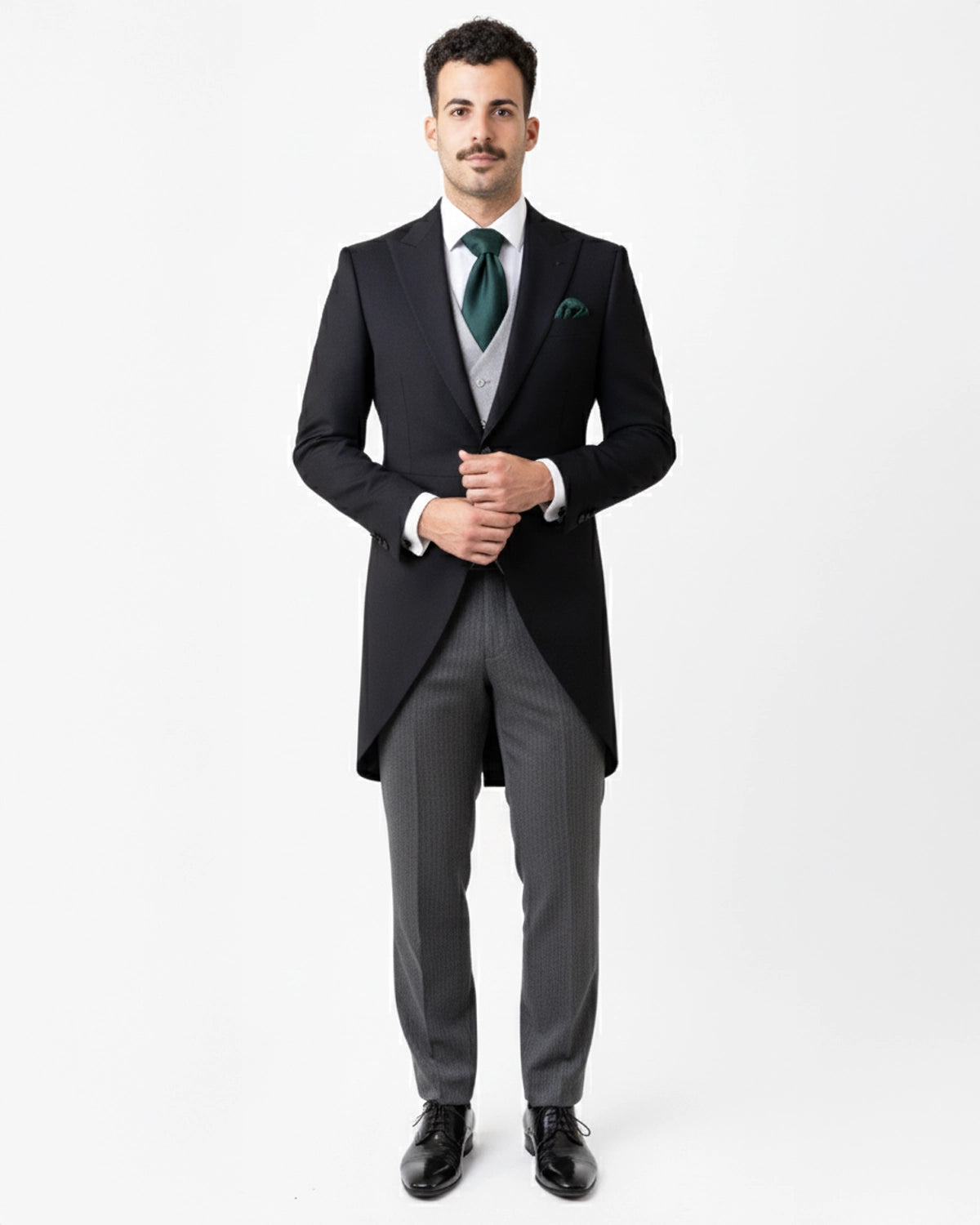 Chaqué Negro Royal Heritage | Elegancia Clásica para Bodas de Día