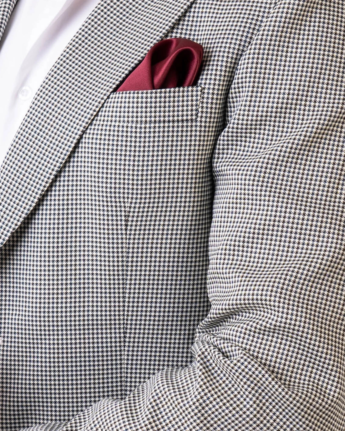 Americana estampado pata de gallo