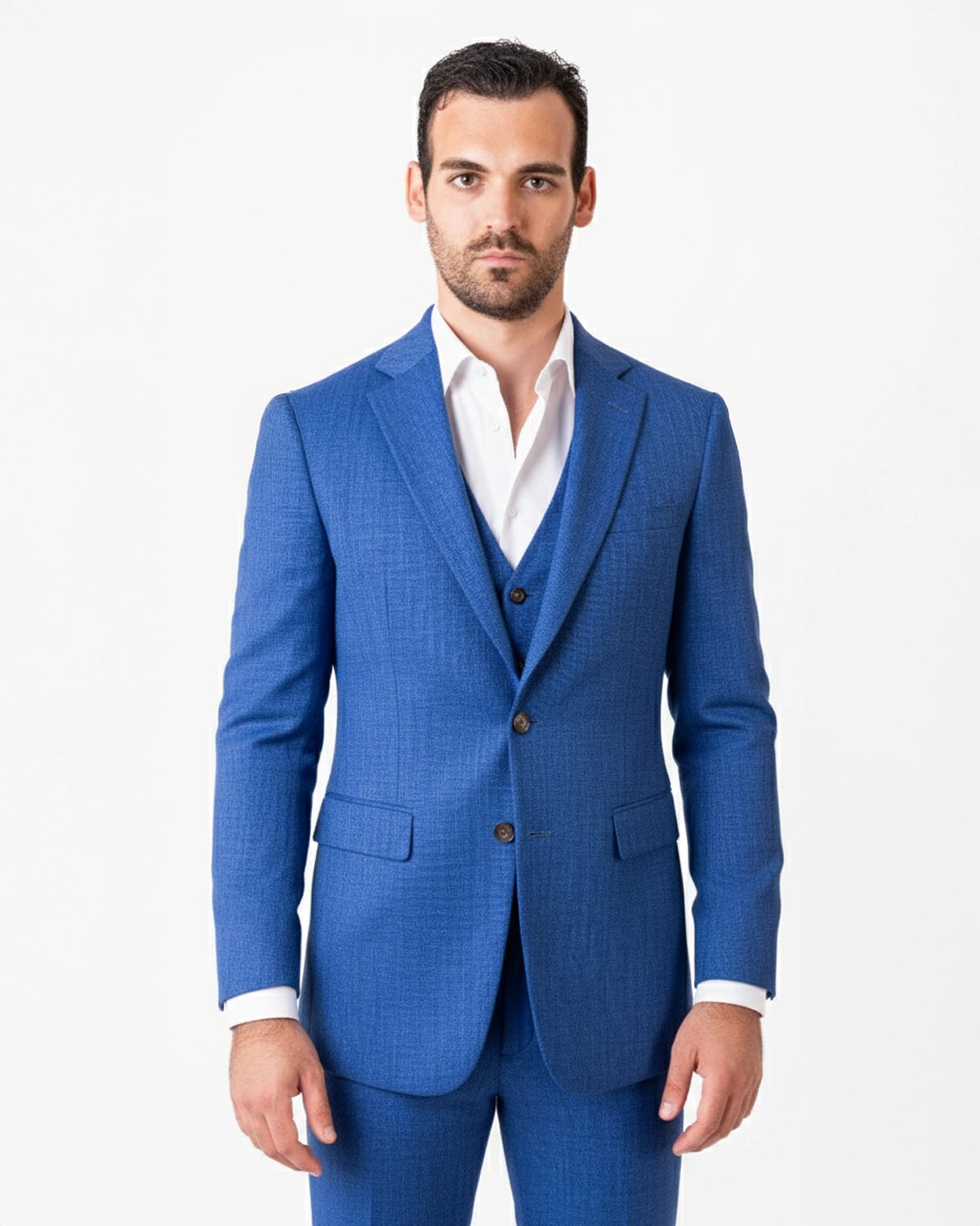 Traje Azul Claro