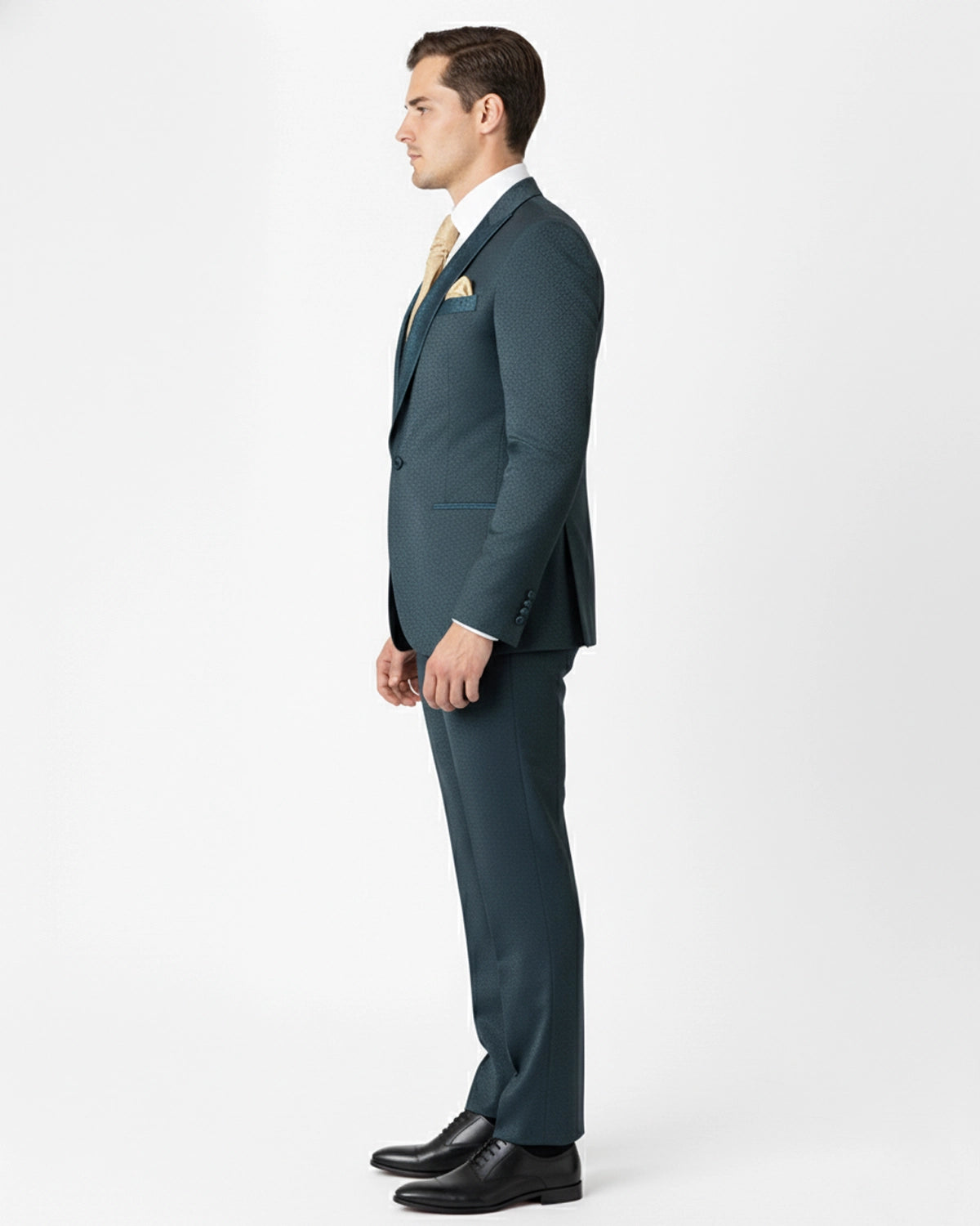 Traje de Novio Color Verde