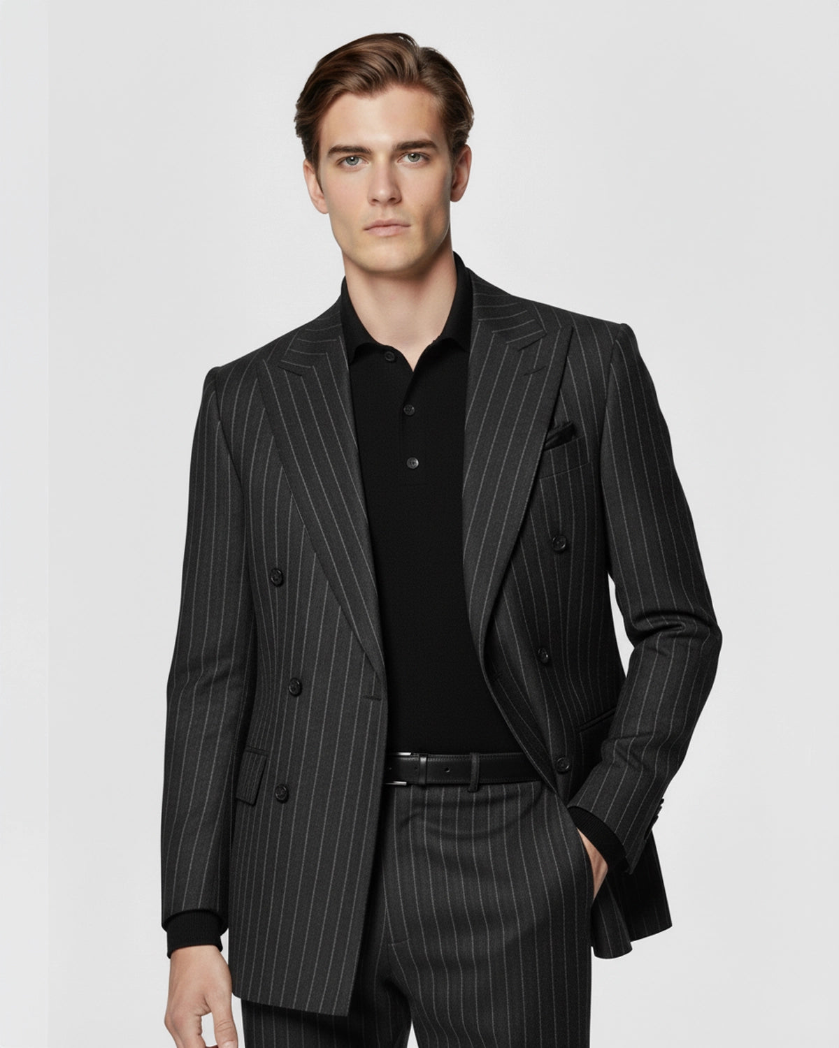 Traje Raya Gris Oscuro