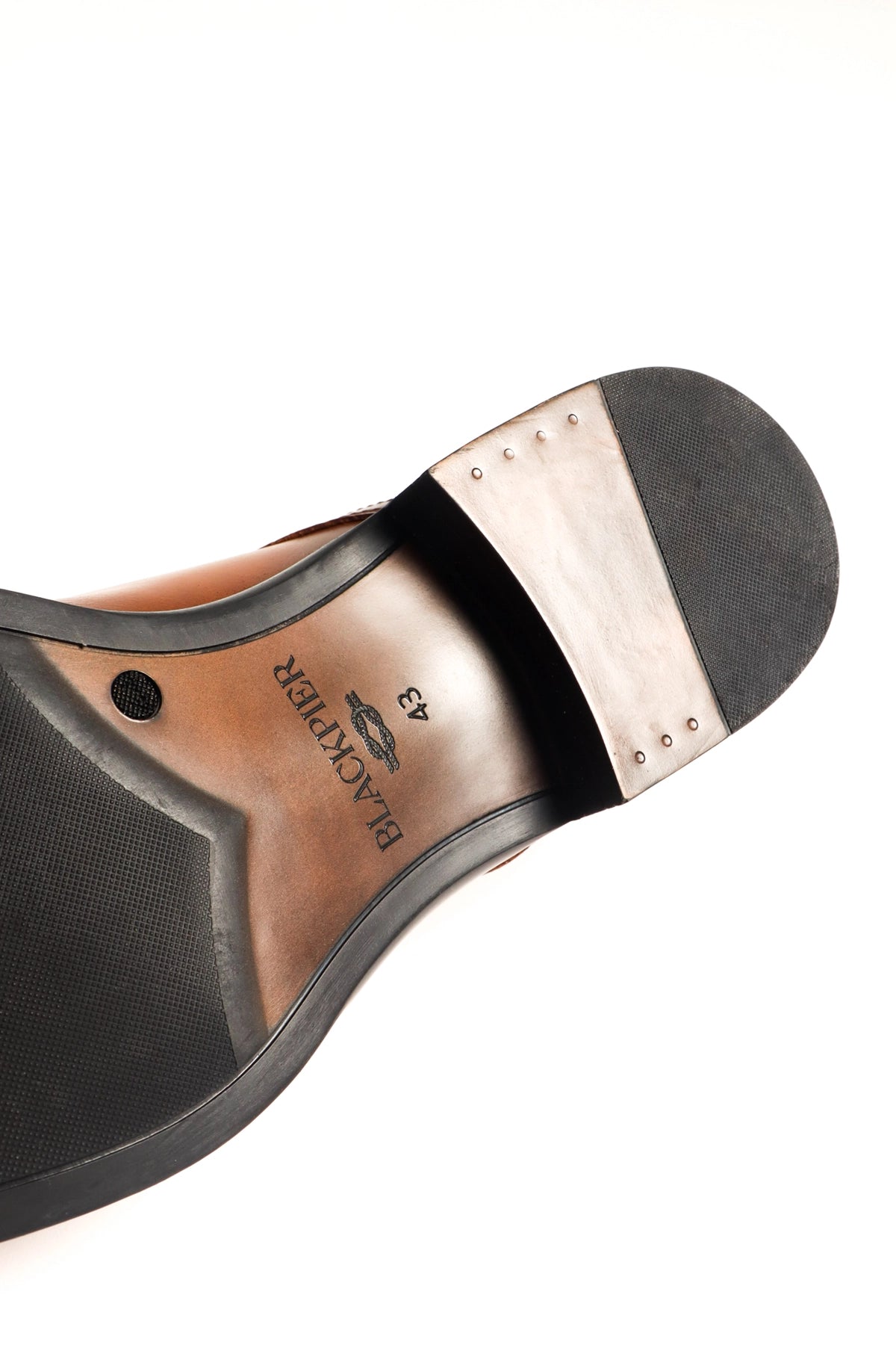 Zapatos Marrón Hombre detalle acabado | Blackpier
