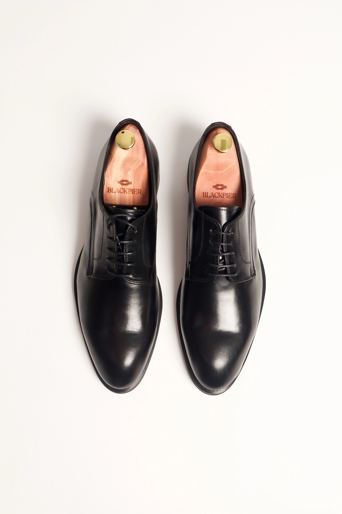 Zapatos Negro Hombre vista trasera | Blackpier