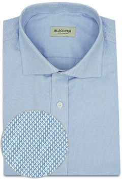 Blue Shirt French Oxford