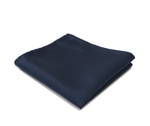 Dark blue pocket handkerchief