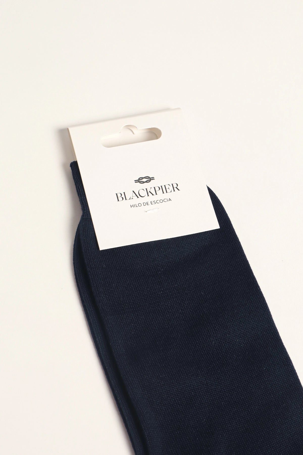 Calcetines Azul Marino Hilo de Escocia | Essential Navy