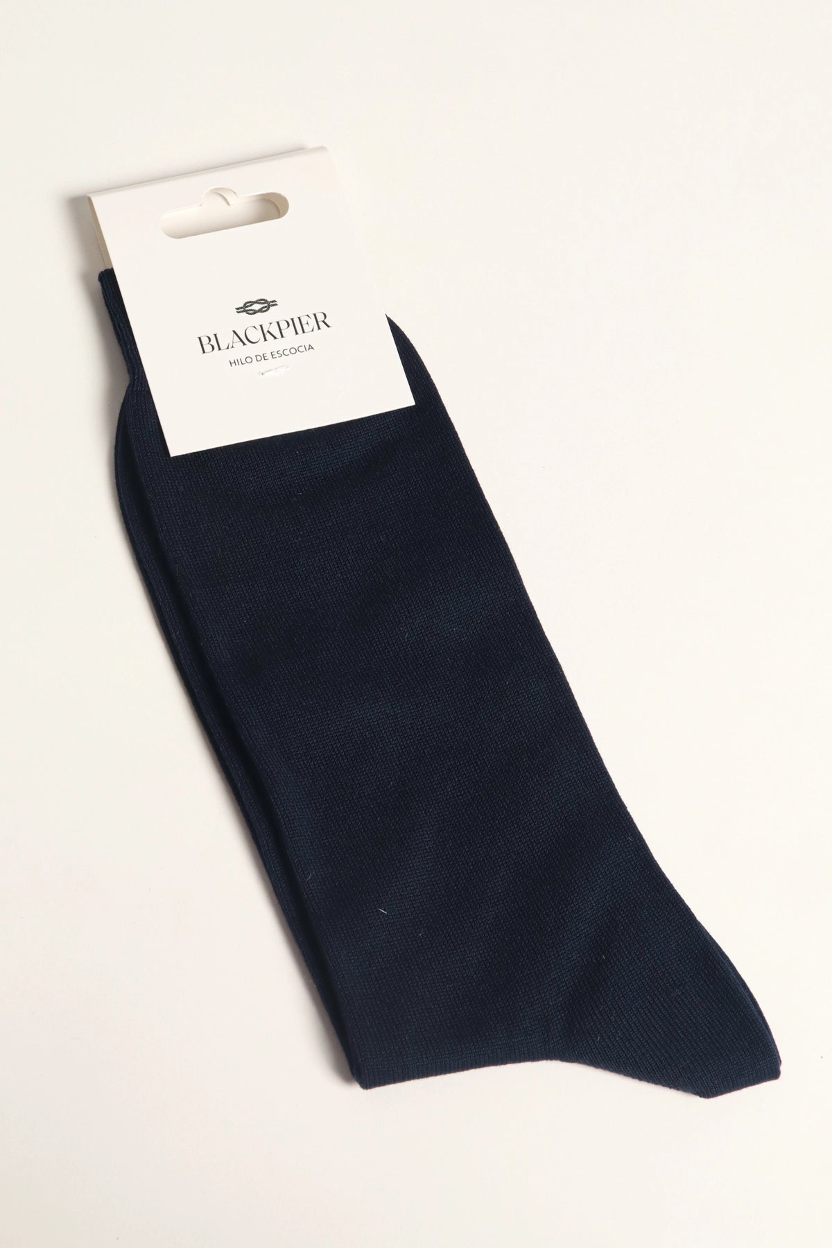 Calcetines Azul Marino Hilo de Escocia | Essential Navy