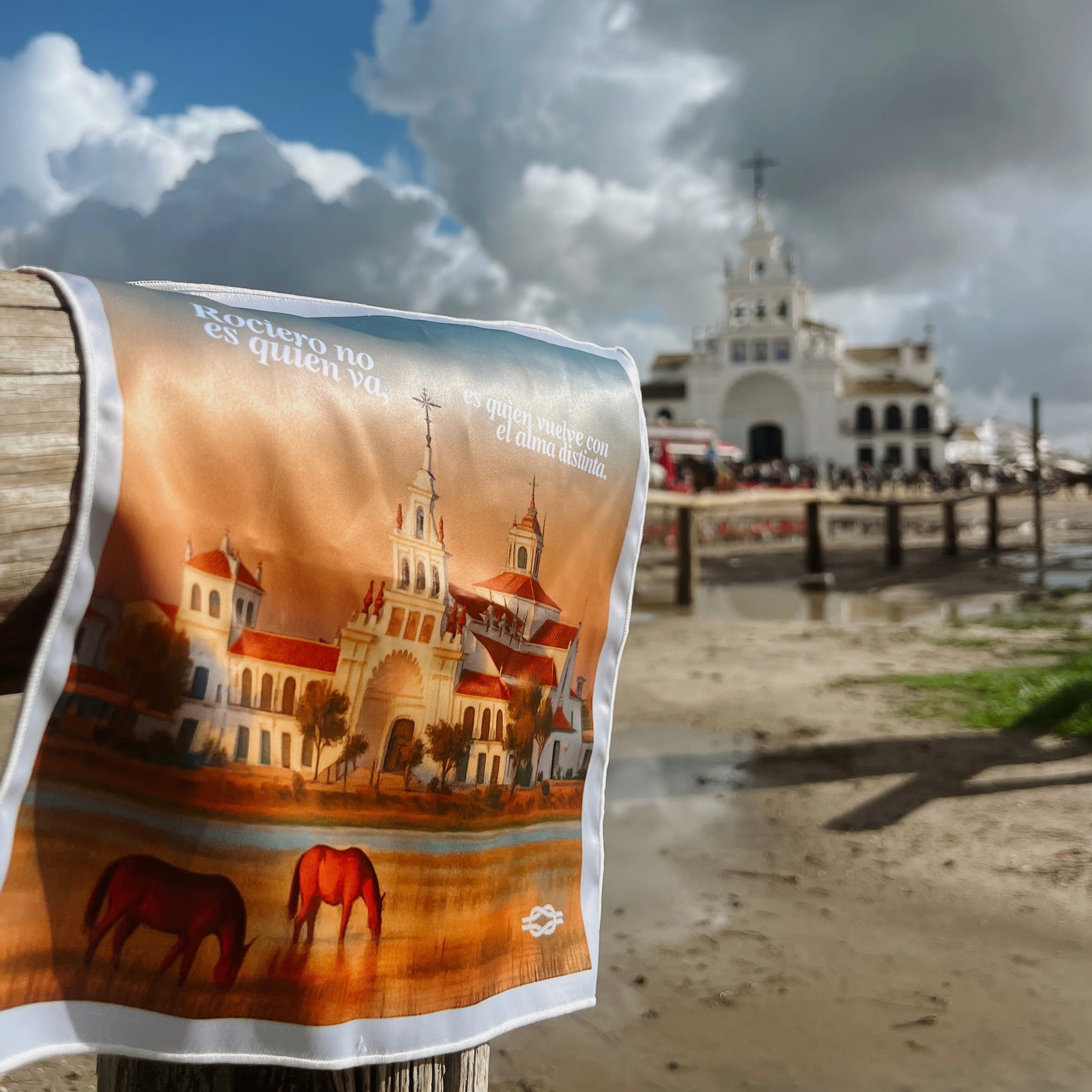 Pañuelo de bolsillo | Amanecer en la Ermita del Rocío