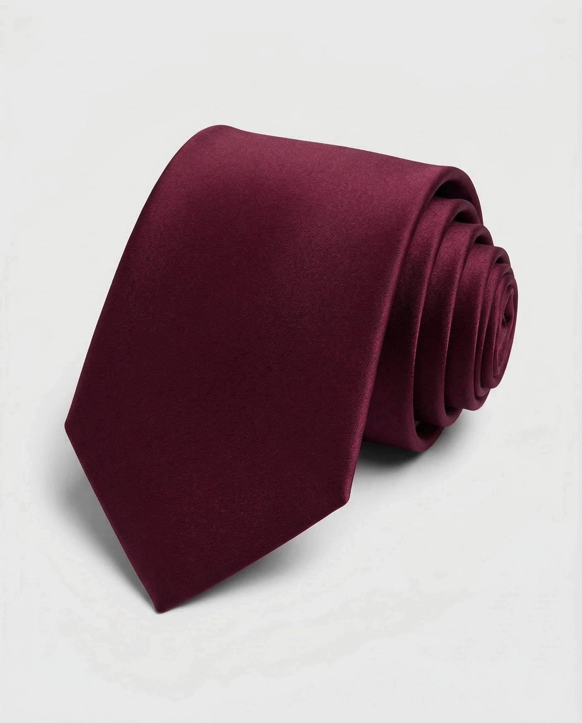 Corbata Granate Lisa Elegante