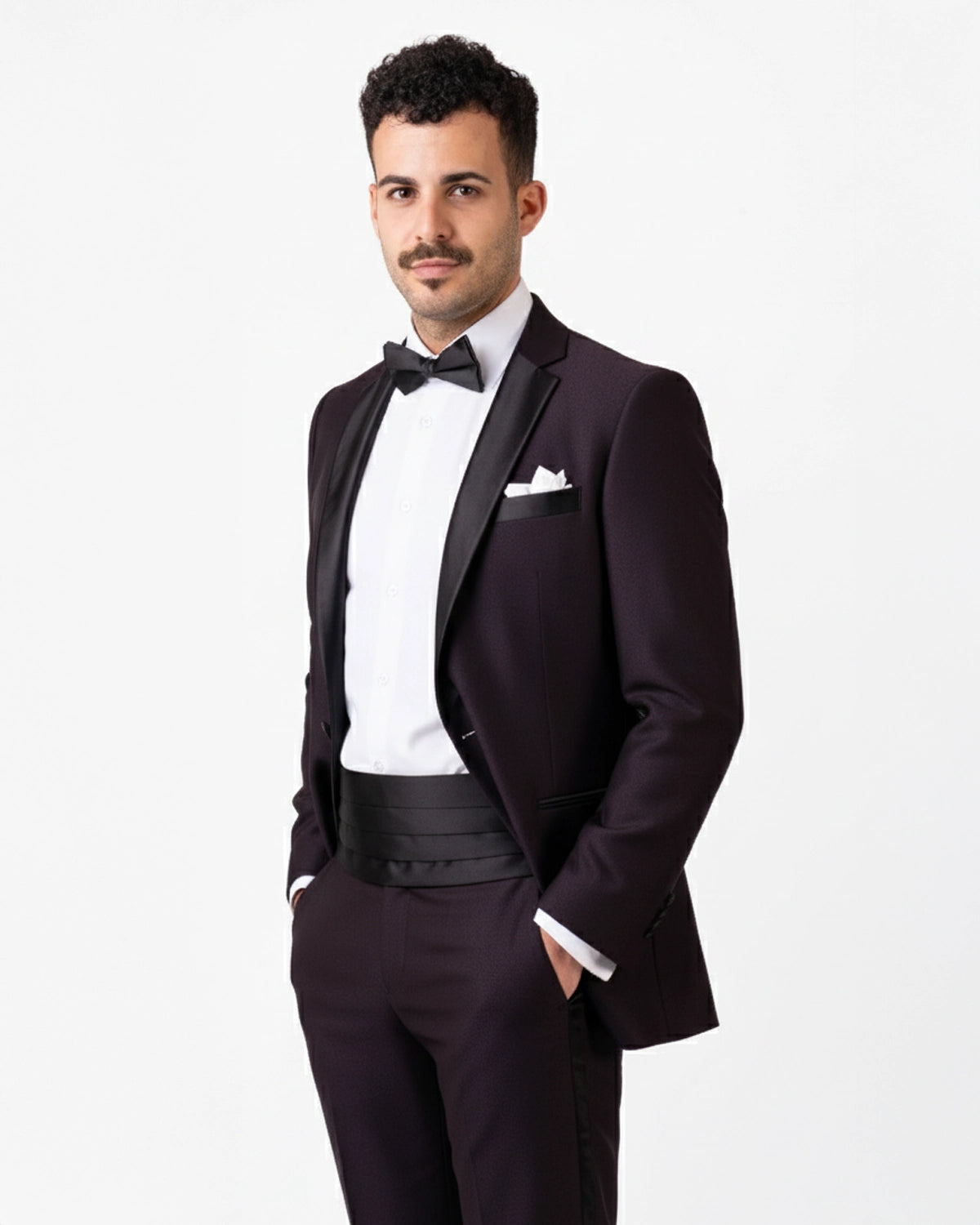 Esmoquin Granate Oscuro