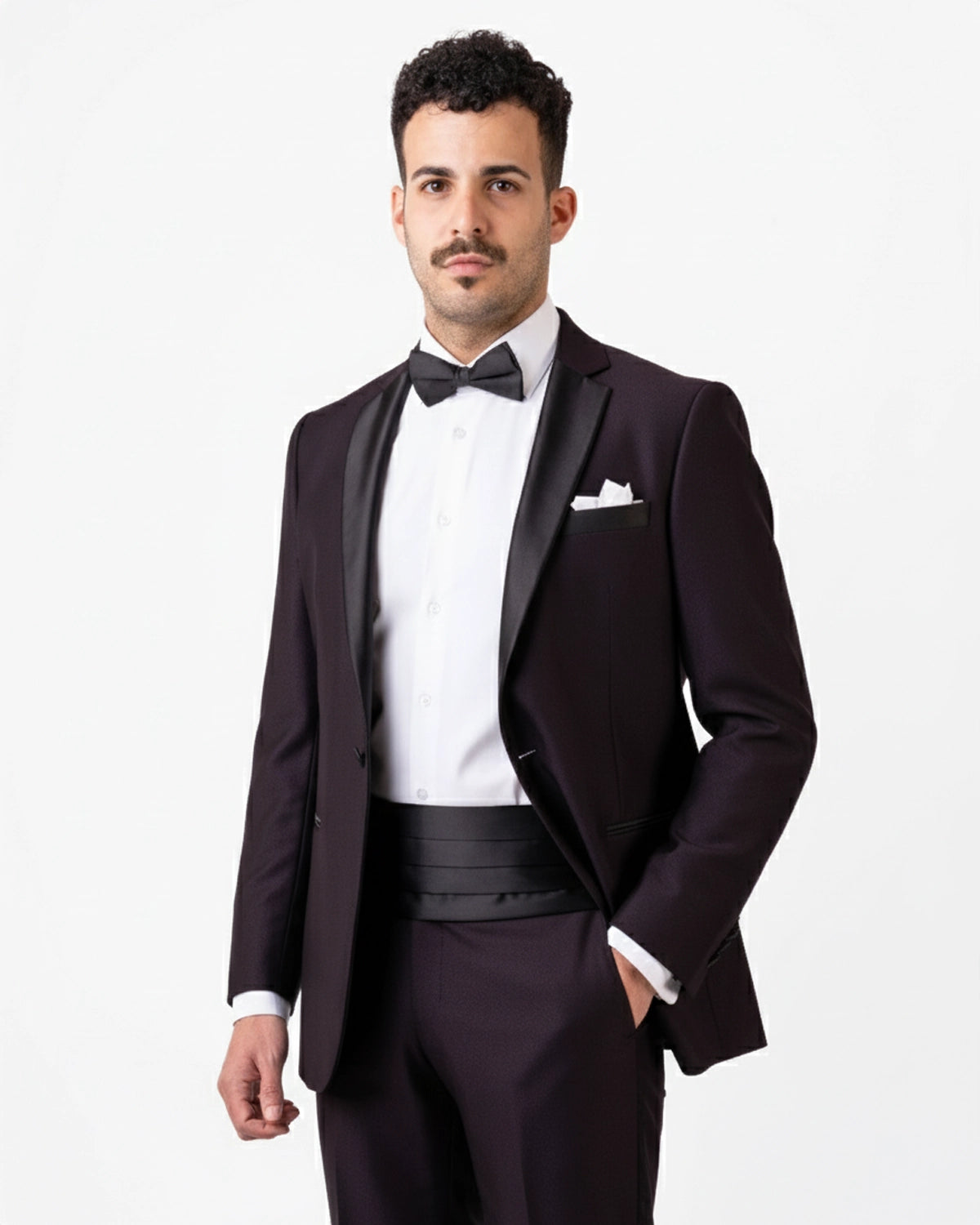 Esmoquin Granate Oscuro