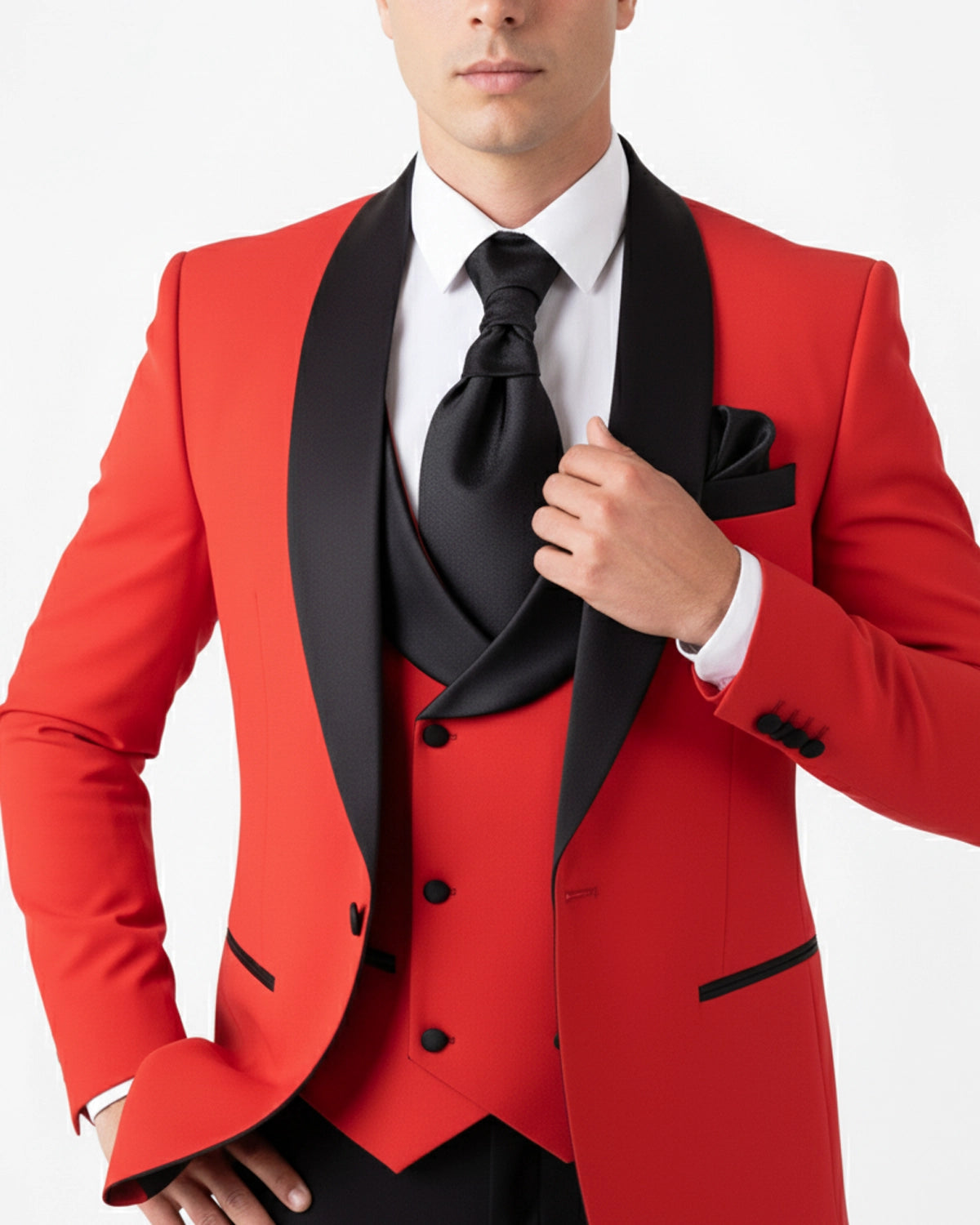 Esmoquin Rojo