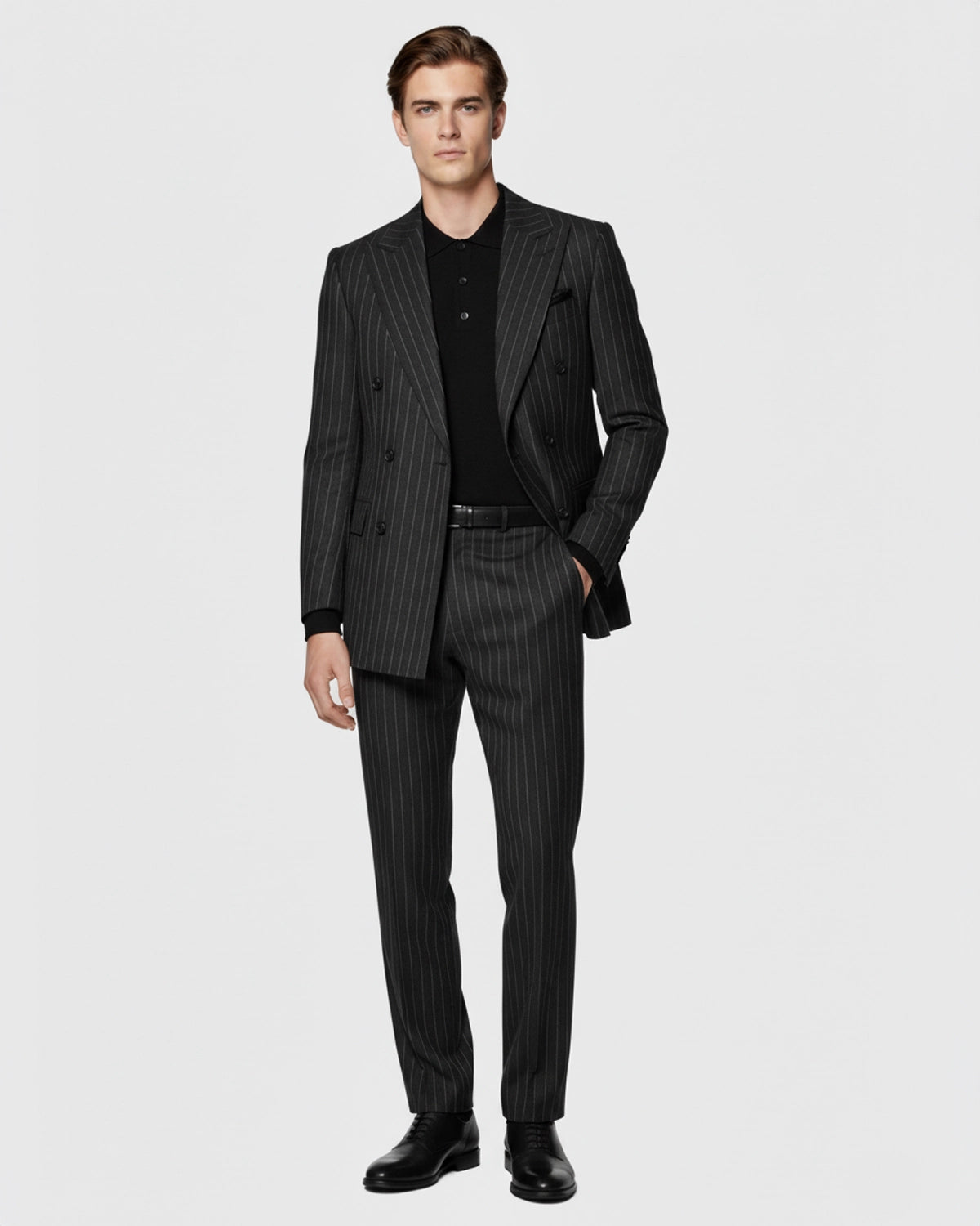 Traje Raya Gris Oscuro