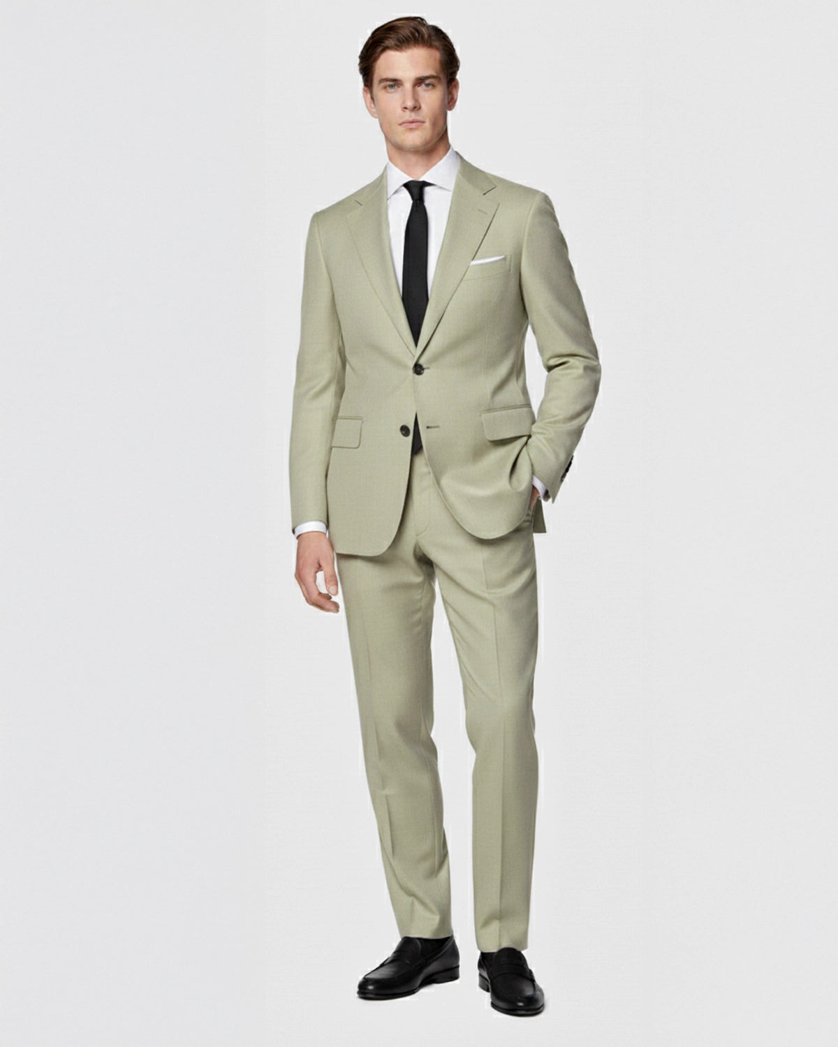 Traje Verde Verde Claro Boho