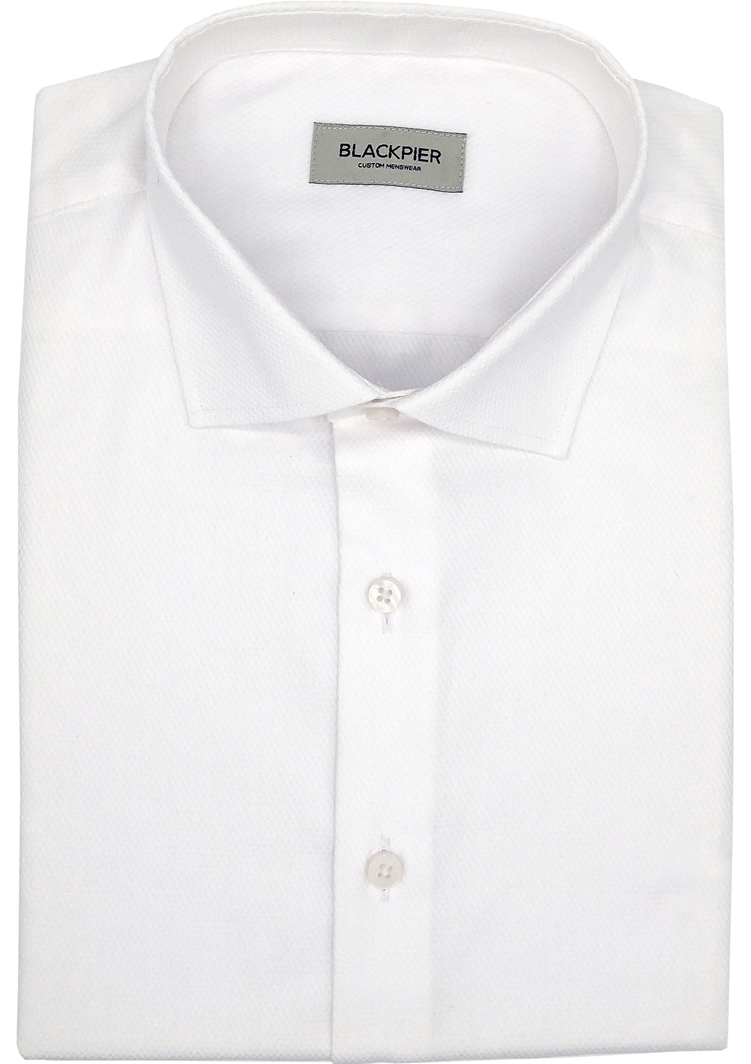White shirt Pattern for man - Blackpier.com