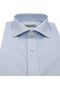 Light Blue Herringbone Shirt - Isometric view