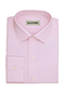 Camicia rosa tinta unita - Vista frontale 