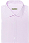 Light pink plaid shirt - Front view