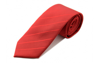 Red Striped Tie
