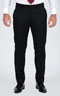 Basic Black Custom Suit - Front pants