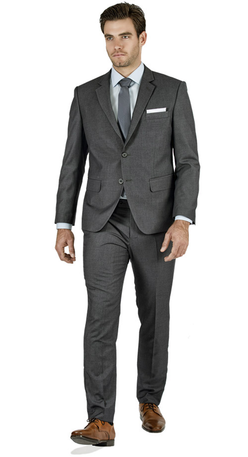 Basic Grey Custom Suit