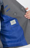 Basic Light Grey Custom Suit - Inside jacket lining