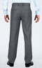 Basic Light Grey Custom Suit - Back pants
