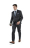 Charcoal Pinstripe Custom Suit - Entire suit