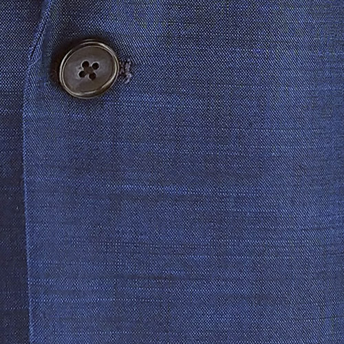 Turquoise Blue Suit - Inside jacket lining