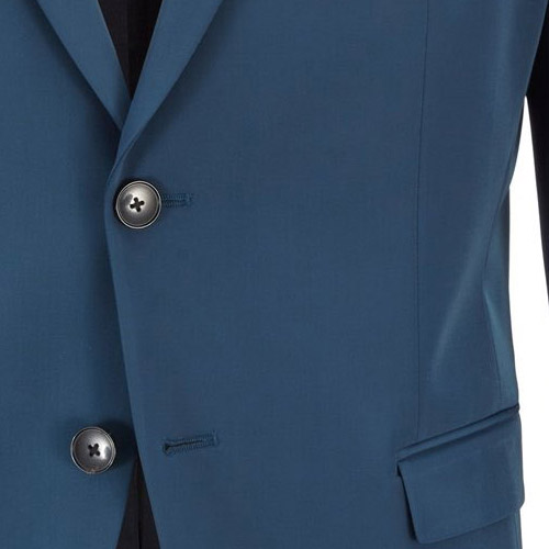 Blue Jordy Suit - Inside jacket lining