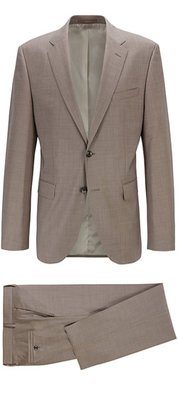 Custom suit - Light brown suit