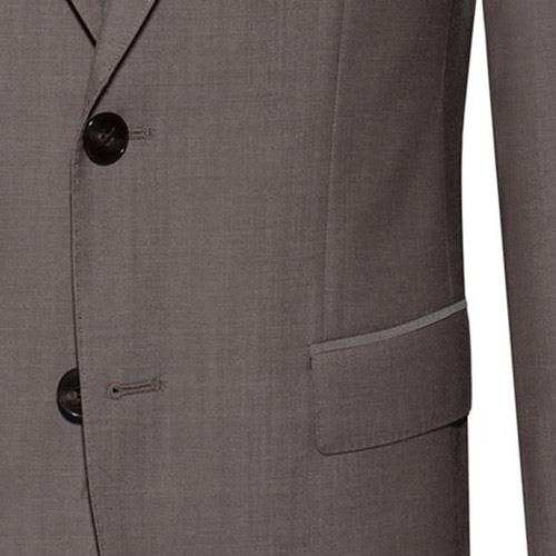 Light Gray Sharkskin Suit - Inside jacket lining