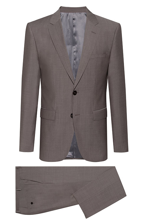 Light Gray Sharkskin Suit - Entire suit