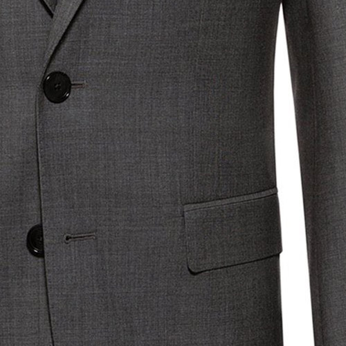 Gray Sharkskin Suit - Inside jacket lining