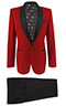 Ferrari Red Tuxedo Suit - Entire suit