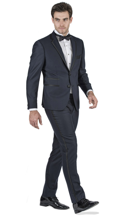 Blue Tuxedo Custom Suit